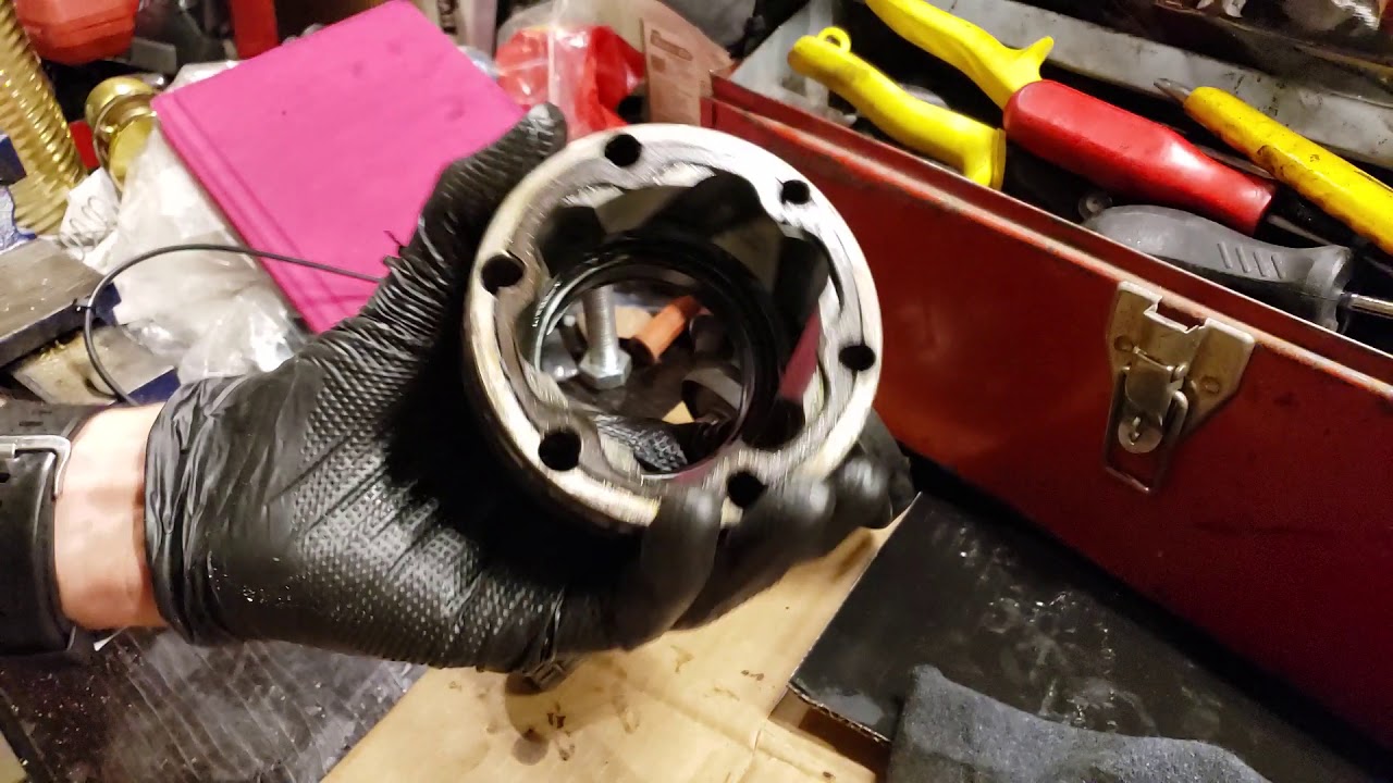 MR2 Turbo CV joint bearing replacement    balls from hell