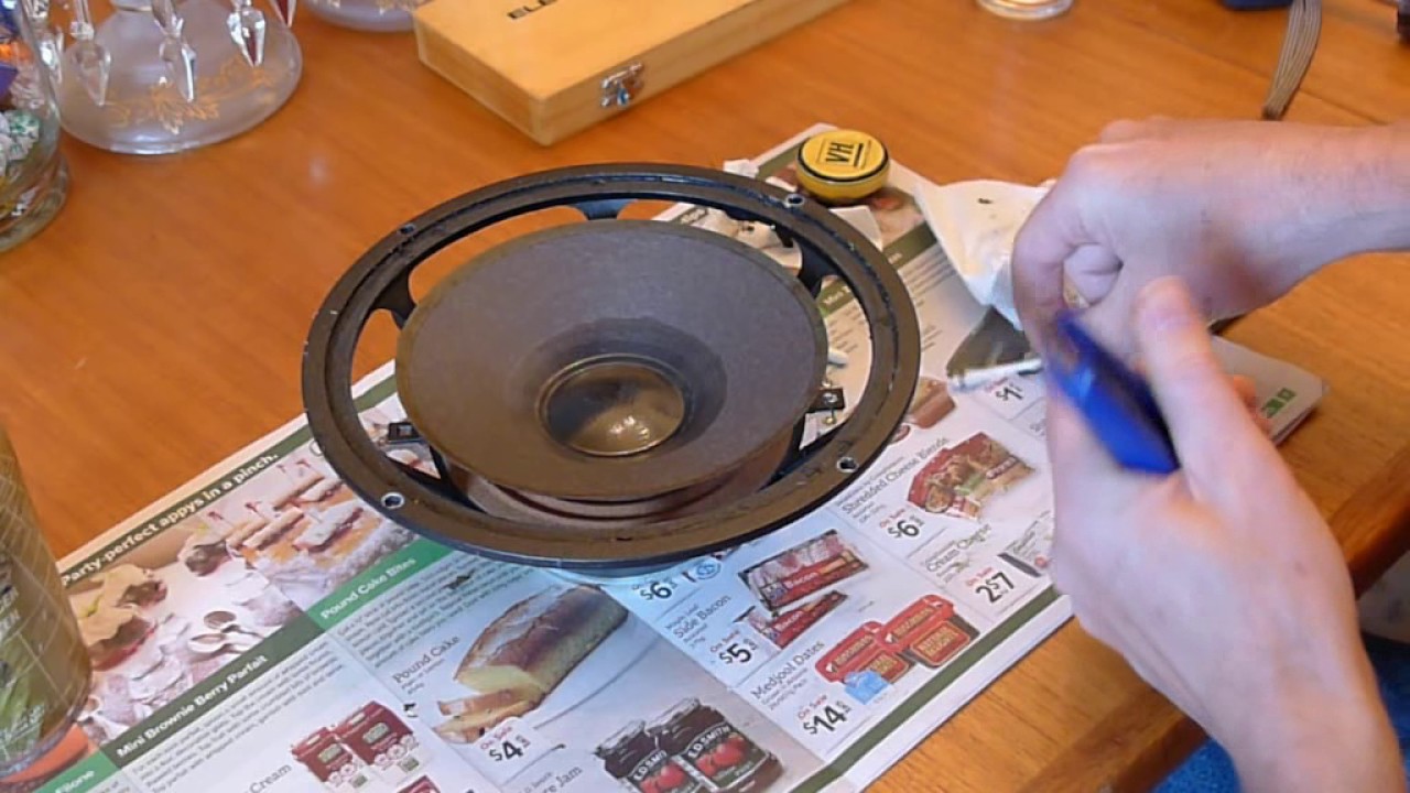 DIY: Audio Note (UK) AN-E Speaker Foam Surround Replacement