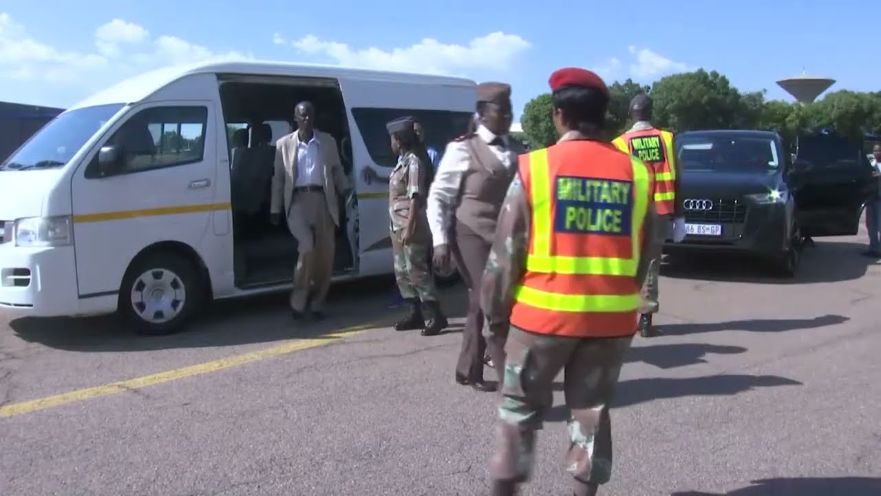 Repatriation Of Mortal Remains Of Capt S. M. Bobe and L/Cpl I. T. Semono