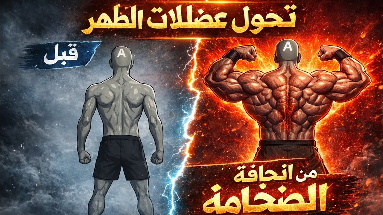 أسرار بناء ظهر عريض ك الدرع | جدول تدريبي متكامل للضخامة