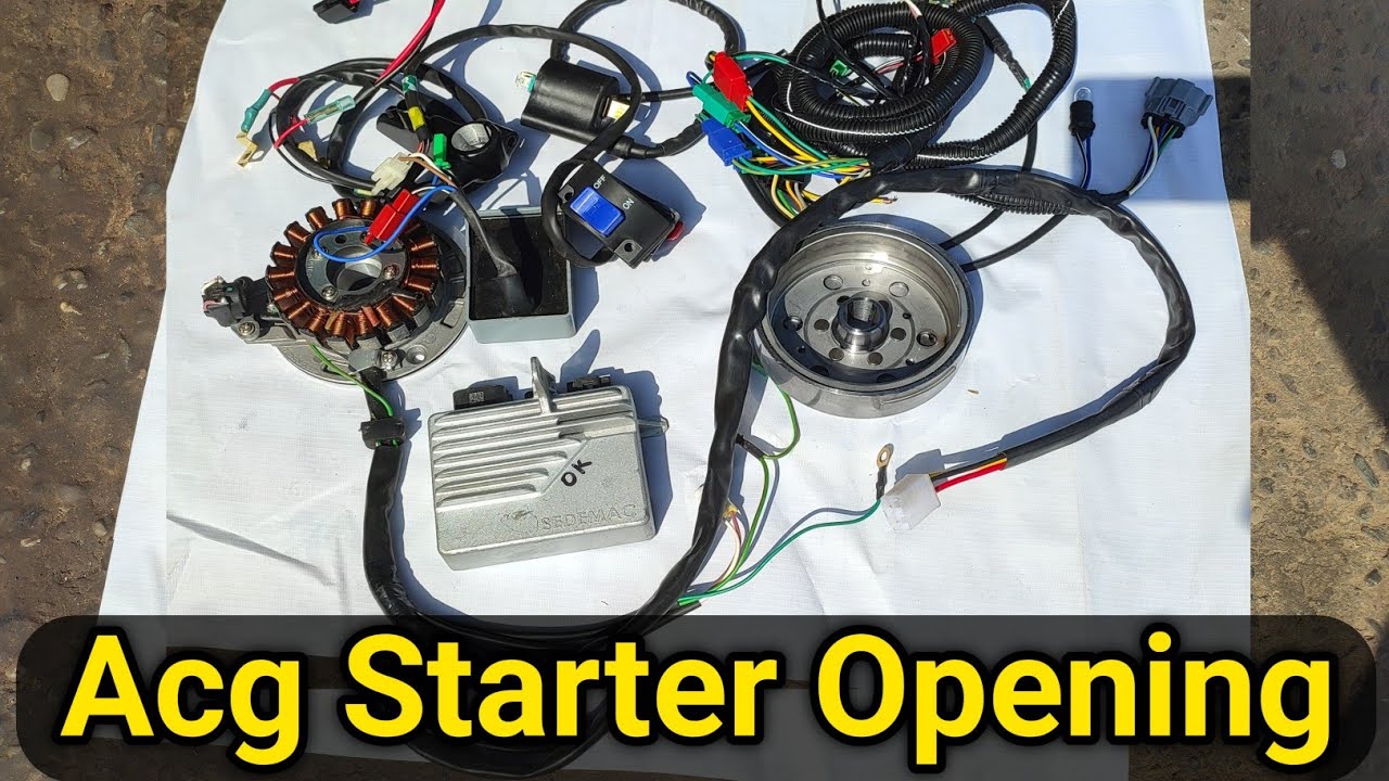 Acg Starter Unboxing // acg starter system Review // How to work acg starter system // splendor acg