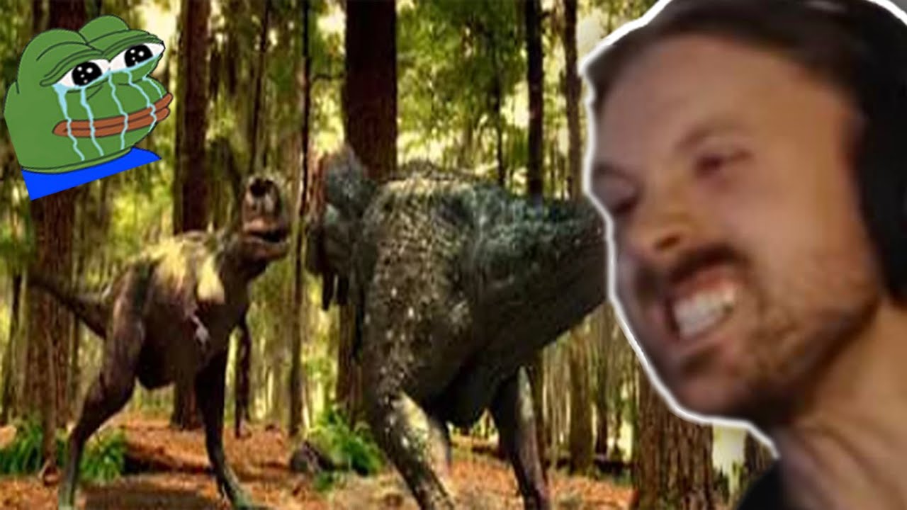Forsen Reacts -Tribute to majungasaurus