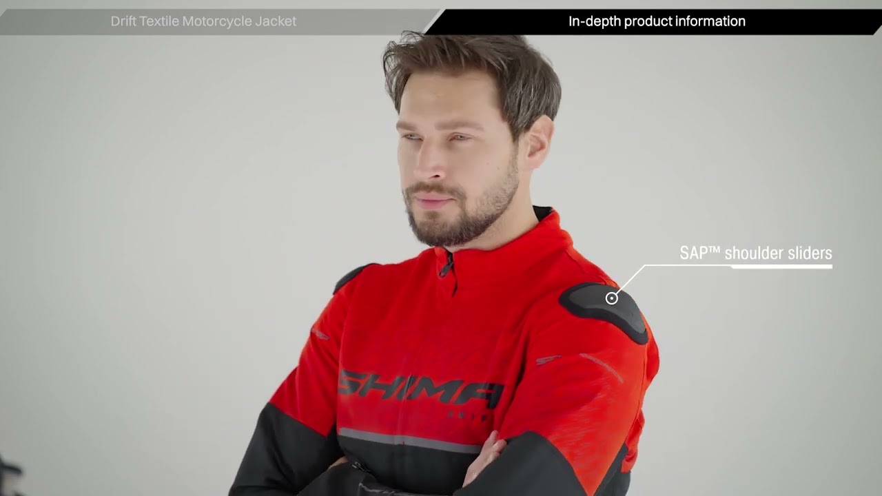 SHIMA Drift Motorcycle Textile Jacket