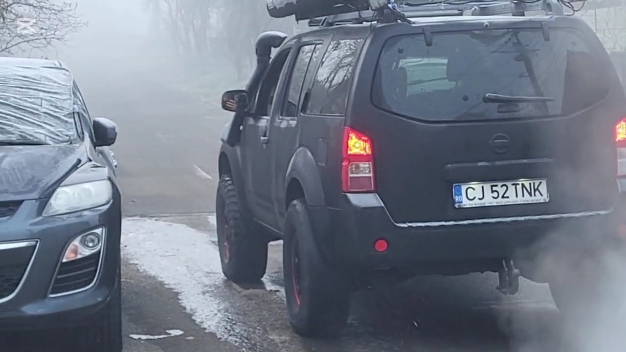 (ABLS) Traction Control Test, Nissan Pathfinder 2.5dci,  Simulating Test on 