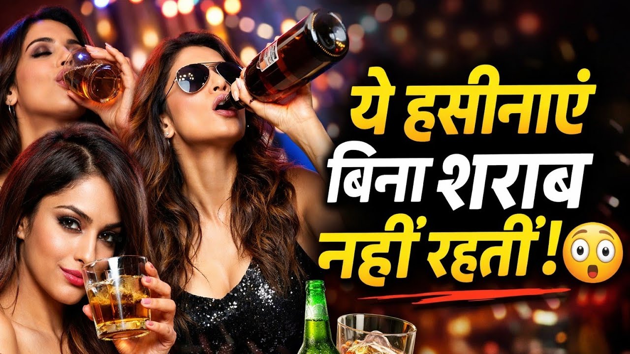 बहुत बड़ी शराबी हैं बॉलीवुड की ये हसीनाएं | Bollywood Actress Alcohol Controversy