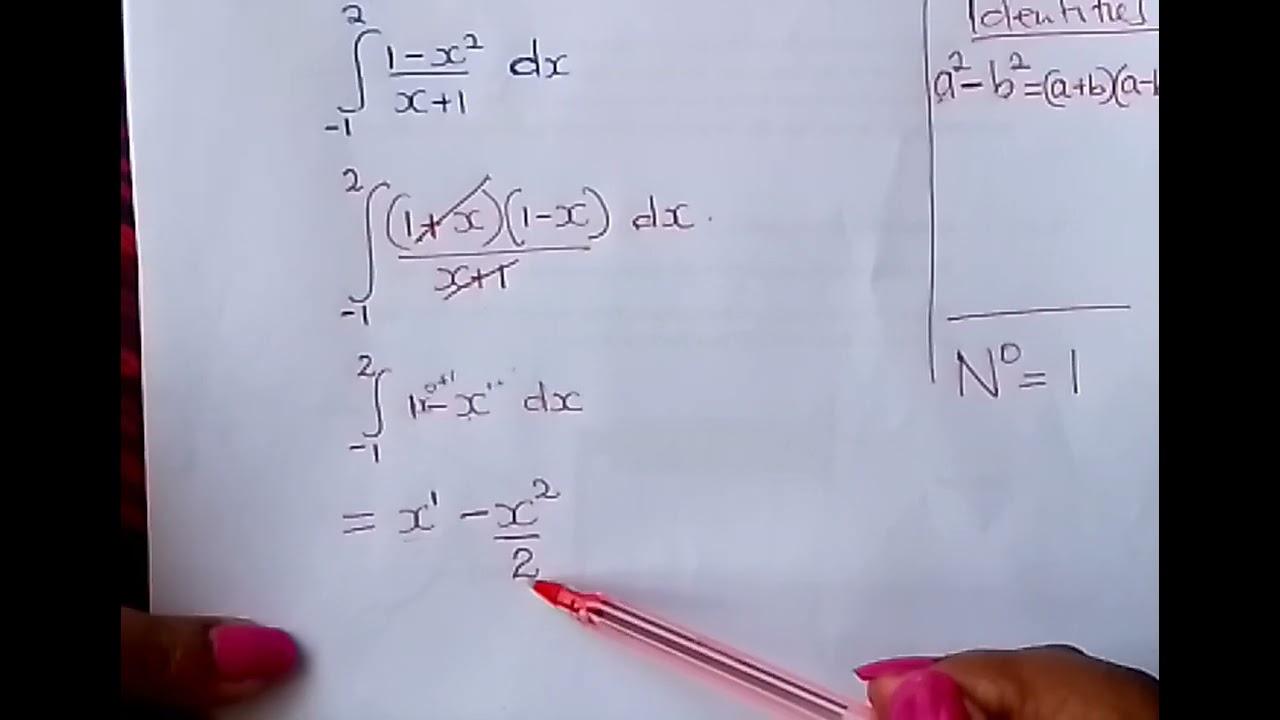 Integration. Form Four.
