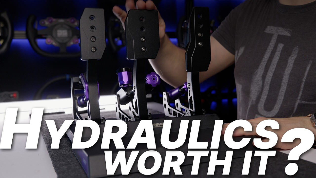 Hydraulics and integrated Haptics starting at 599€? | Conspit CPP-Lite Pedal Review