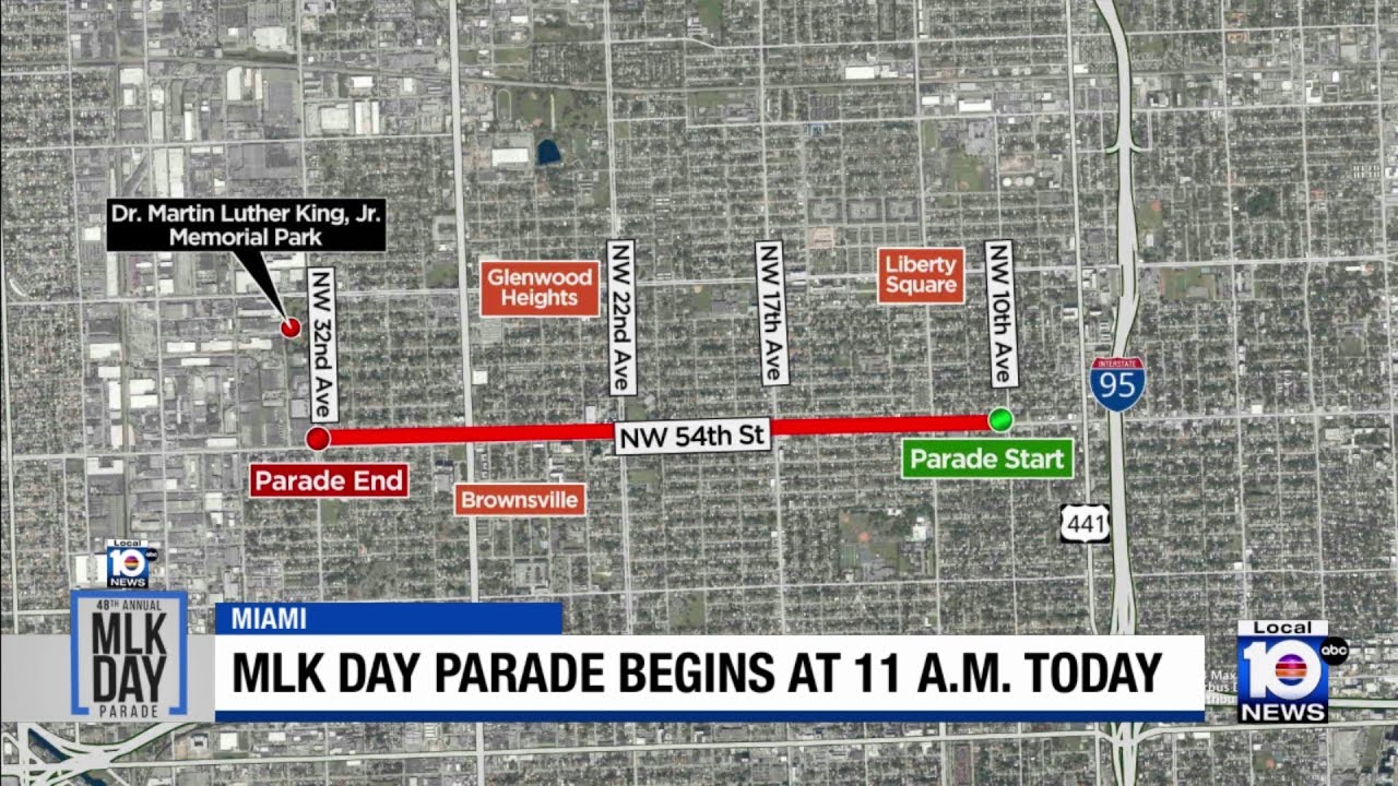 Annual MLK Day Parade leads to traffic closures
