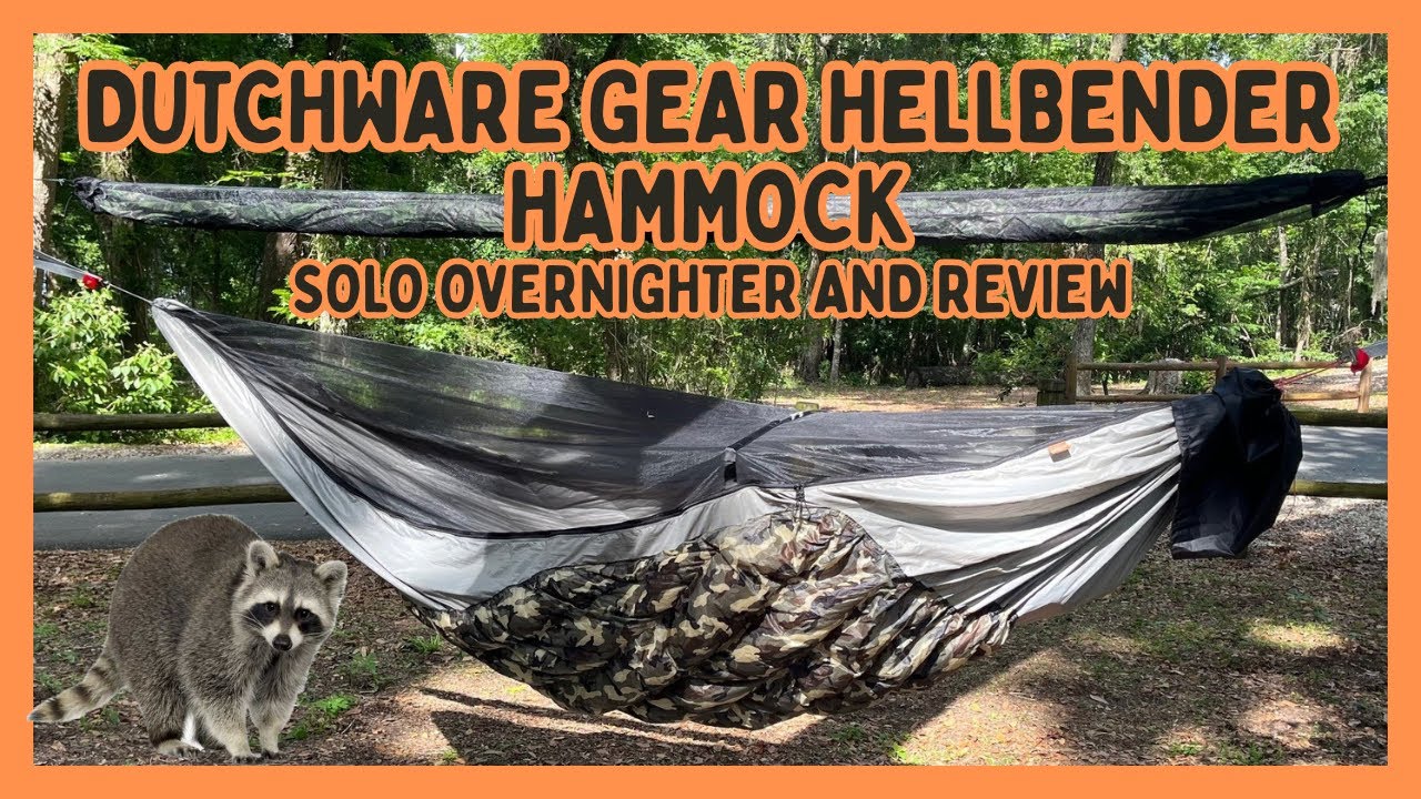 Solo Overnighter in the Dutchware Gear Hellbender Hammock