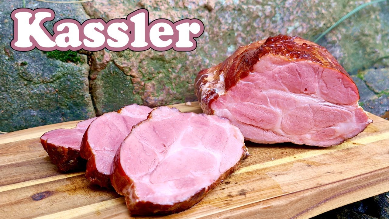 Kassler heiß geräuchert - selber machen, Schritt für Schritt Anleitung