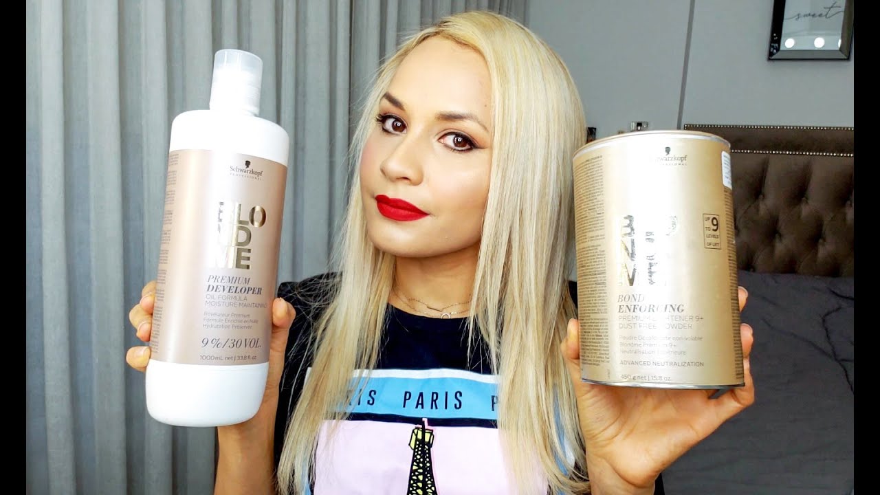 DECOLORAR EL PELO EN CASA CON PRODUCTOS SCHWARZKOPF BLONDME Y OLAPLEX - PRIMERA PARTE