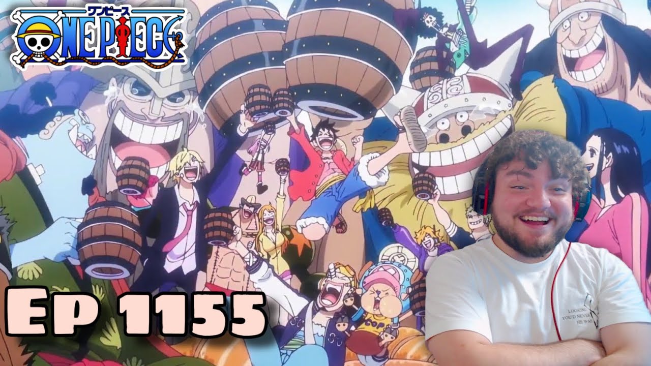 Вперёд, Эльбаф! Прощай, яйцеголовый!! | Реакция на 1155 серию One Piece