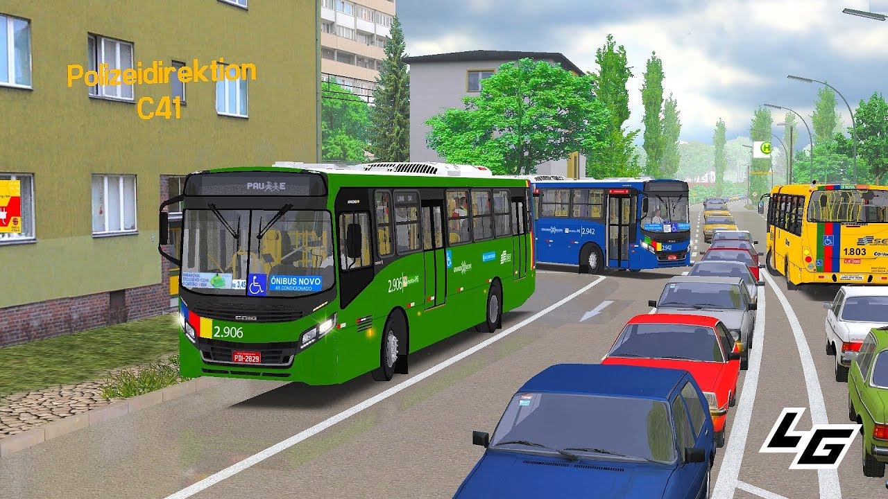 🔴[OMSI 2] Caio Apache Vip IV BRT OF-1721L BlueTec 5 +G27 | padrão Recife - Mapa Krummenaab 2019