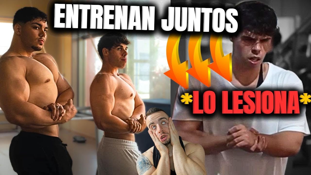 VALDIVIA y ANDONI ENTRENAN ESPALDA (30 SERIES) *SALE MAL, LITERAL*