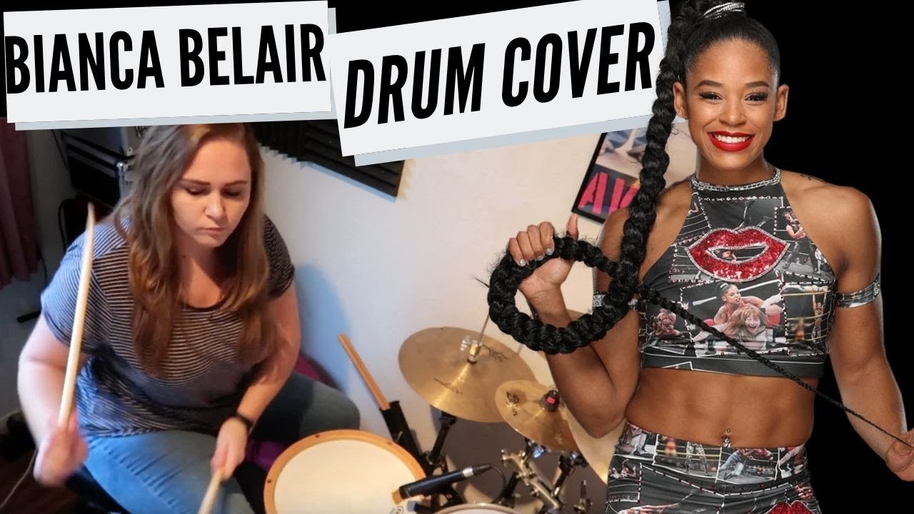 WWE BIANCA BELAIR DRUM COVER