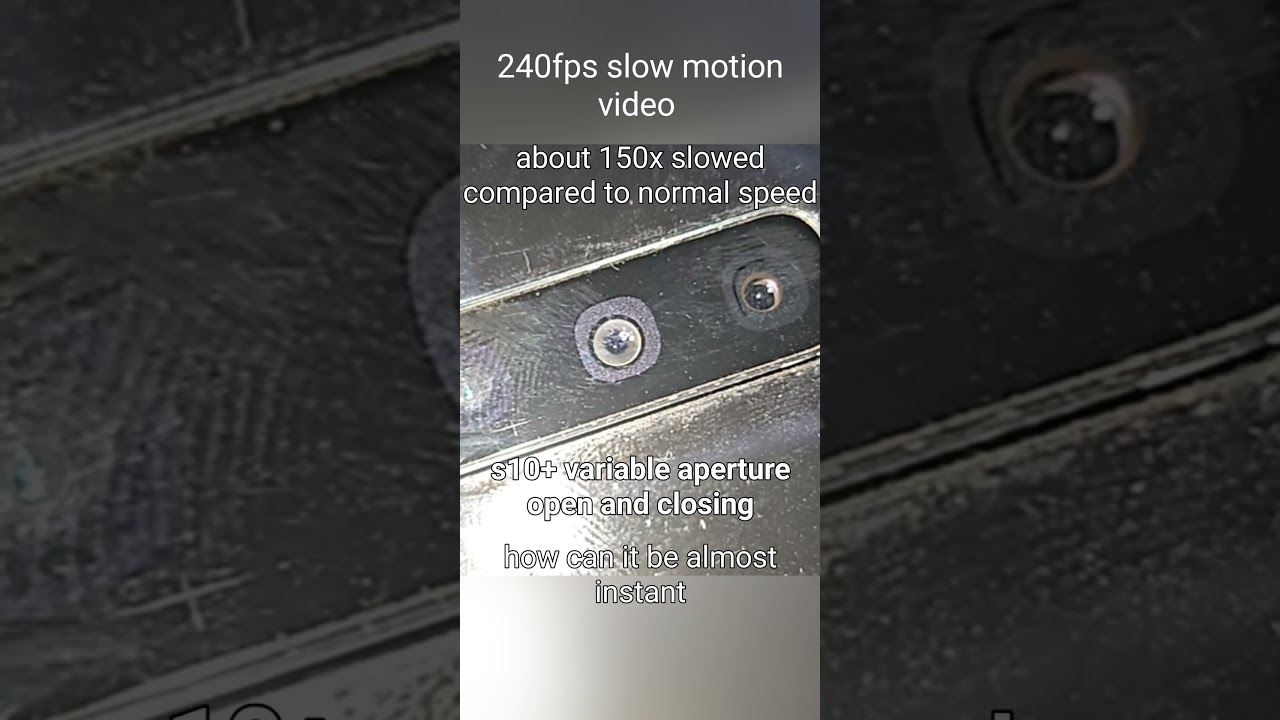 s10+ variable aperture camera  #samsung #tech #technology #camera #slowmotion