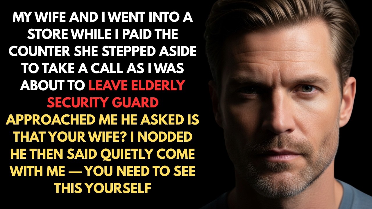 Is That Your Wife? An Old Security Guard Said Quietly 