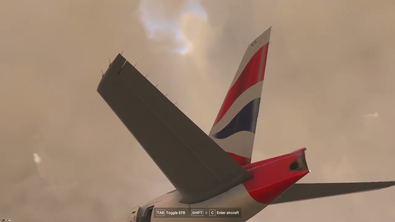 Flight Simulator 2024 (White Noise/ASMR) - Around the World (Leg 3/14) - KJFK to EGLL