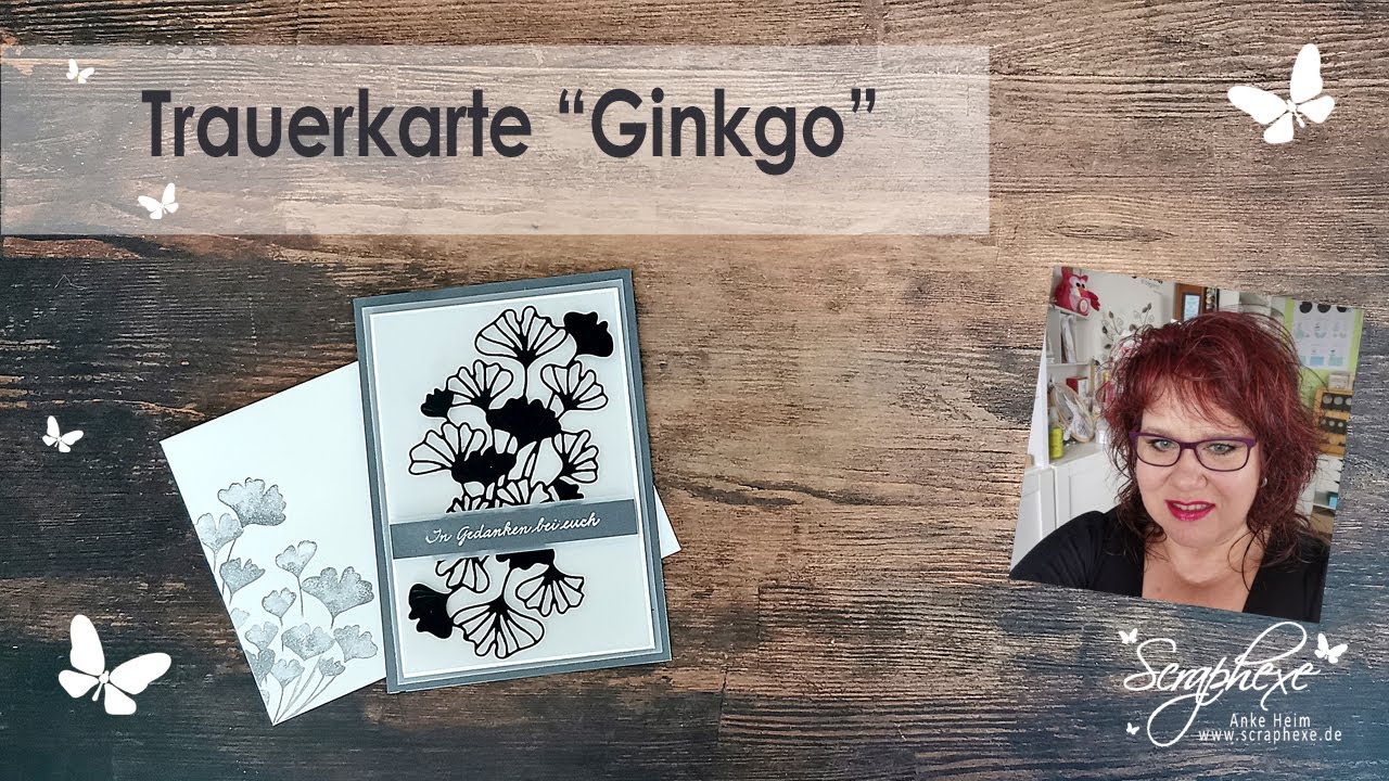 Trauerkarte „Ginkgo“ | Produktpaket 