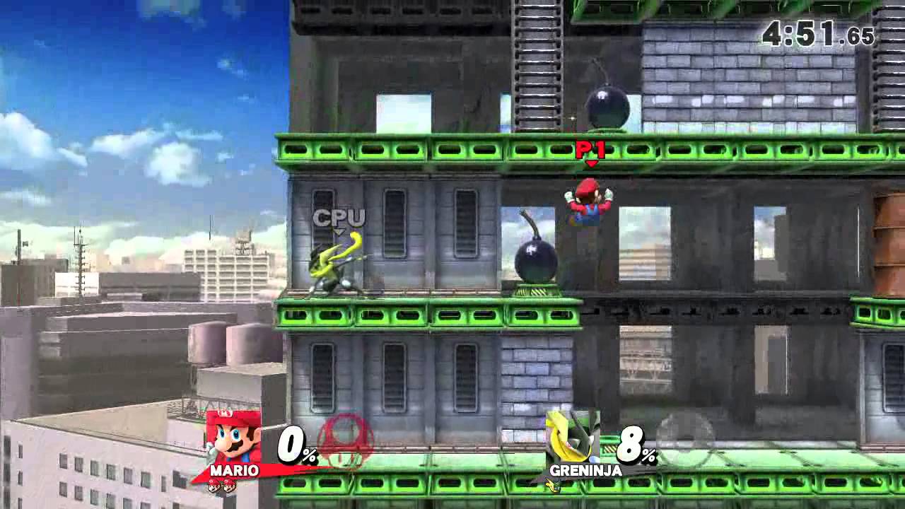 Super Smash Bros for Wii U Opening + Classic Mode as Mario