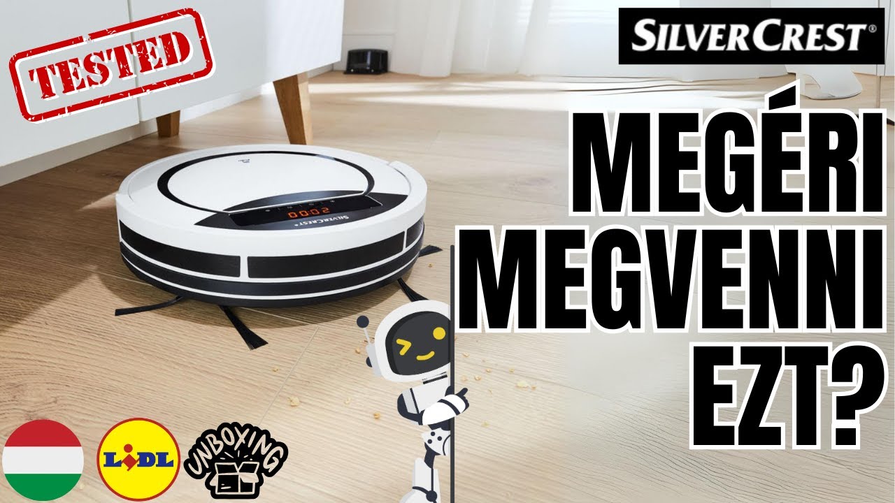 TAKARÍTÓ ROBOT  SilverCrest SSR 3000 A1 SSWR C2 SSR AL1 MAGYARORSZÁG MAGYAR LIDL