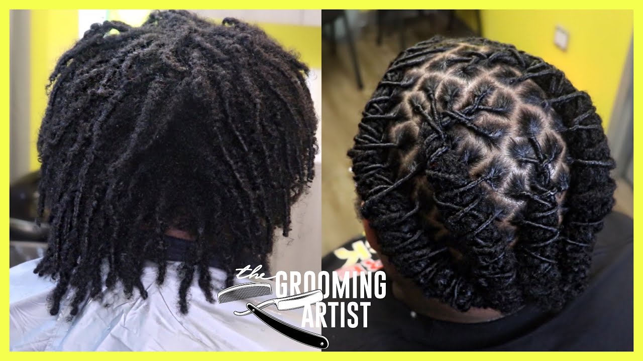 Post Covid 3 Months No Retwist Transformation #locs #starterlocs