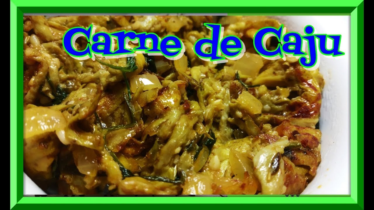 CARNE DE CAJU #VEGANA