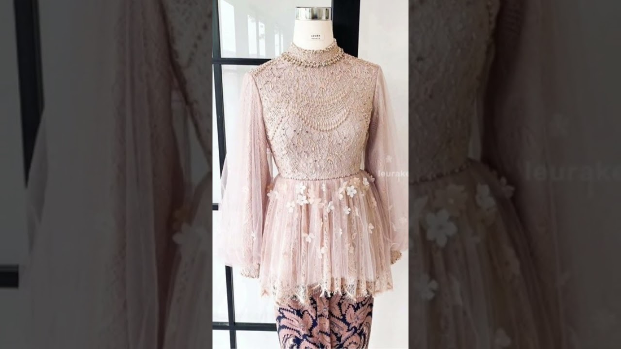 INSPIRASI MODEL KEBAYA UNTUK LAMARAN ELEGAN DAN KEKINIAN 😍 #shortsvideo #shorts #kebayalamaran