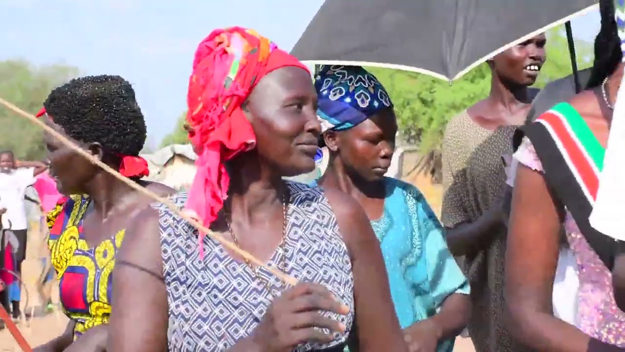 Welcoming Ceremony for the family of Kur Micah with his wife and Daughters