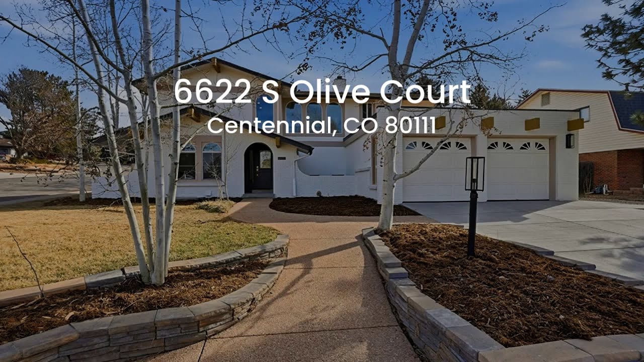 6622 S Olive Court, Centennial, CO 80111 - Walk Through Video