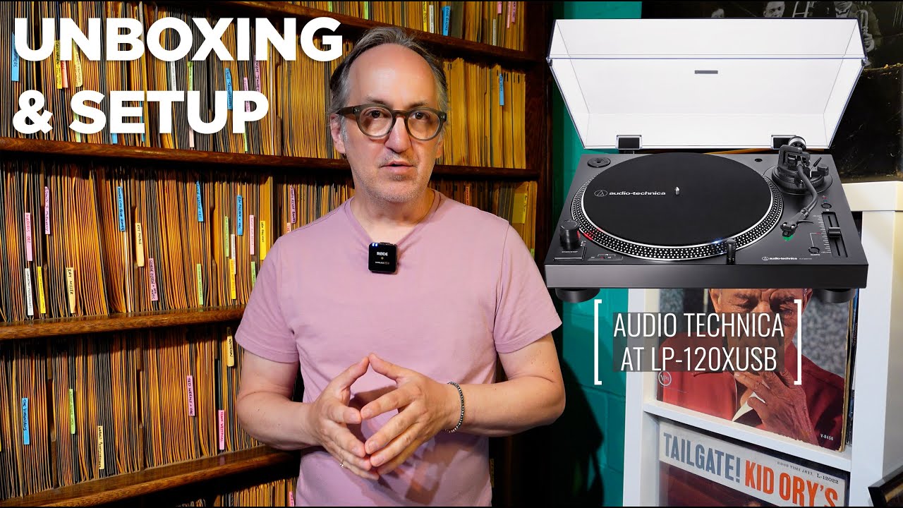 Audio Technica AT-LP120XUSB Unboxing and Setup (Pt 1)