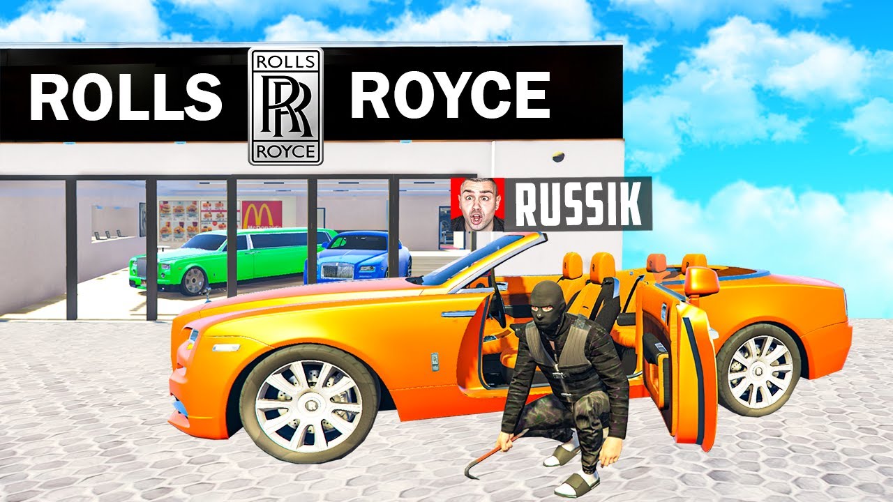 EINBRUCH in ROLLS ROYCE AUTOHAUS in GTA 5 RP!