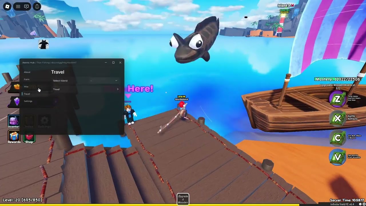 OP TITAN FISHING SCRIPT | AUTO FISH, AUTO FARM BOSS, AUTO SELL, AUTO LOCK FISH | FREE