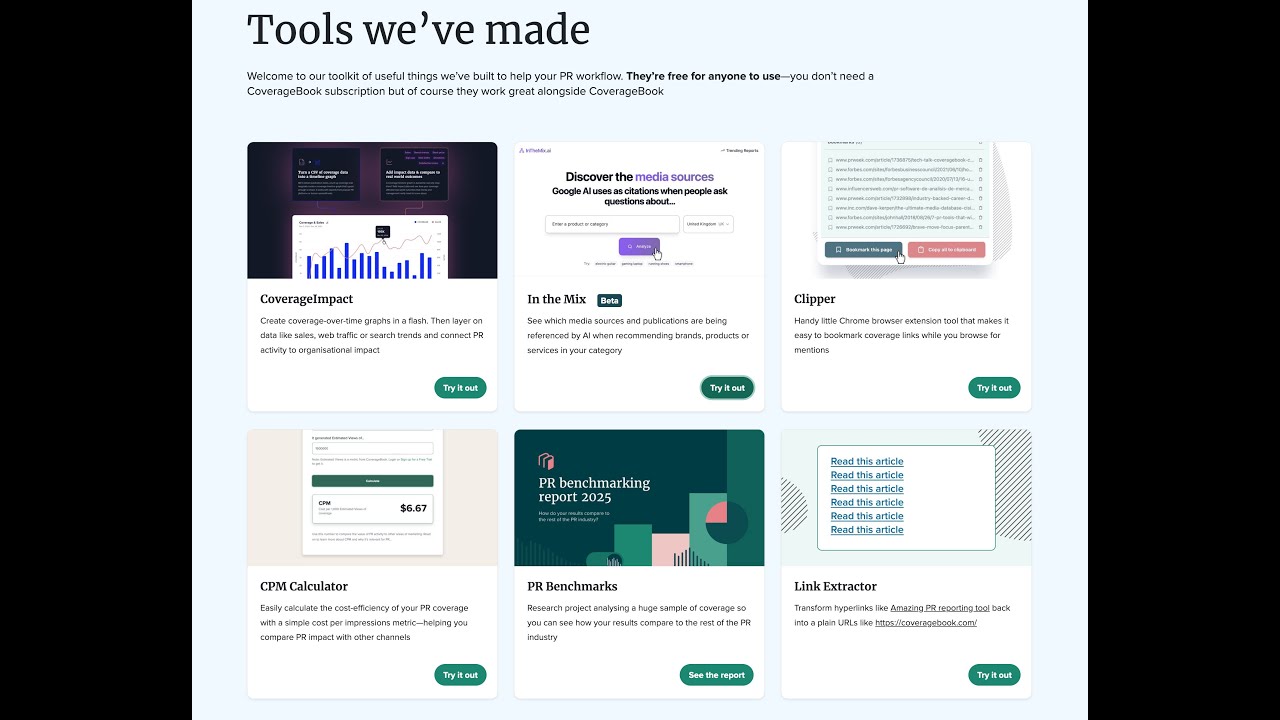 🛠️ Free tools we’ve built (and how to use them)