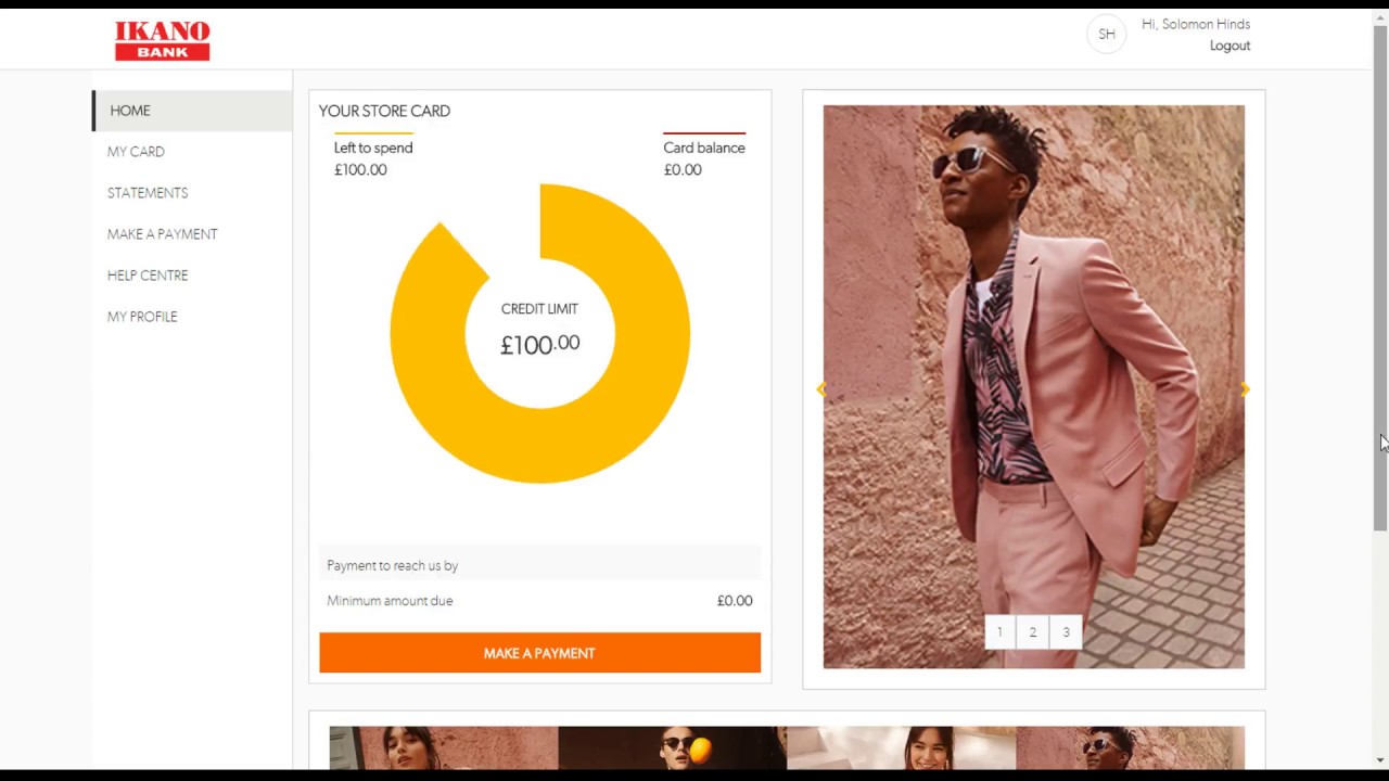 Ikano Bank login