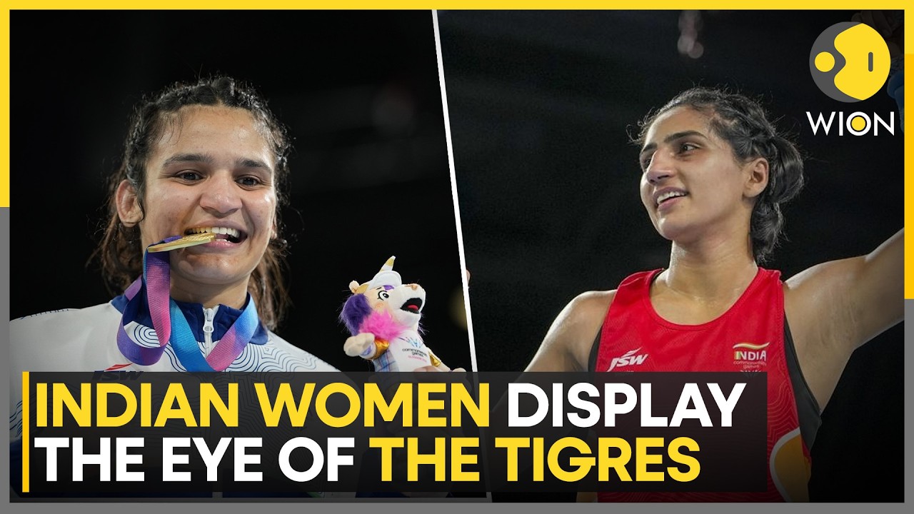 Commonwealth Games 2026: Preeti Pawar, Priya Ghanghas, Sakshi Chaudhary Win Gold | WION News