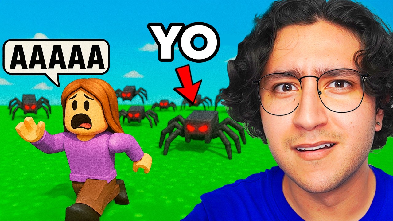 ME CONVERTÍ EN SUS MAYORES MIEDOS EN ROBLOX 😰🕷