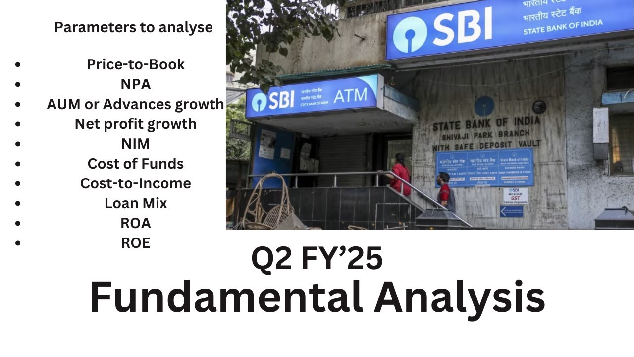 Fundamental Analysis of State Bank of India (SBI) || Quarter-2 Results FY'25