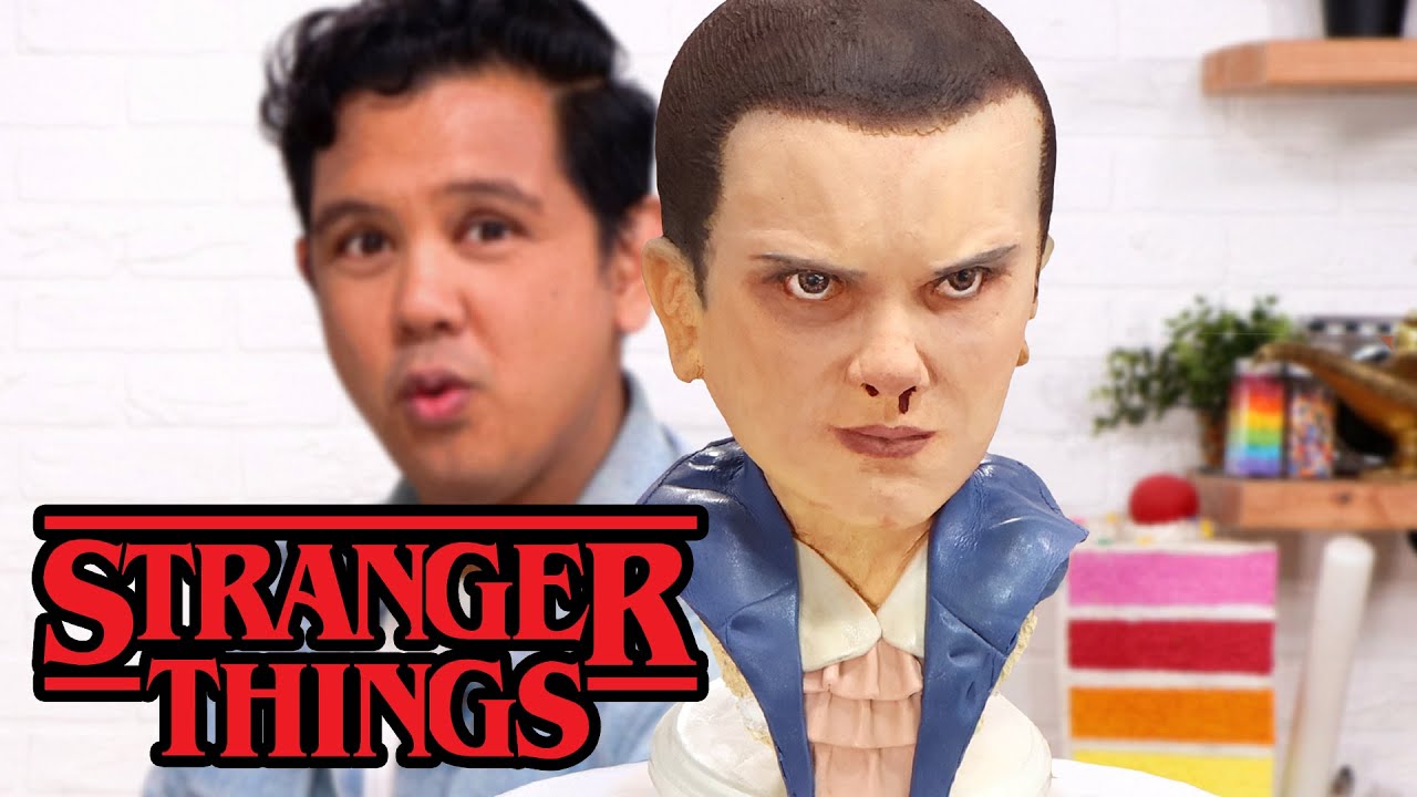 I Made Eleven from Stranger Things 4 with Cake!