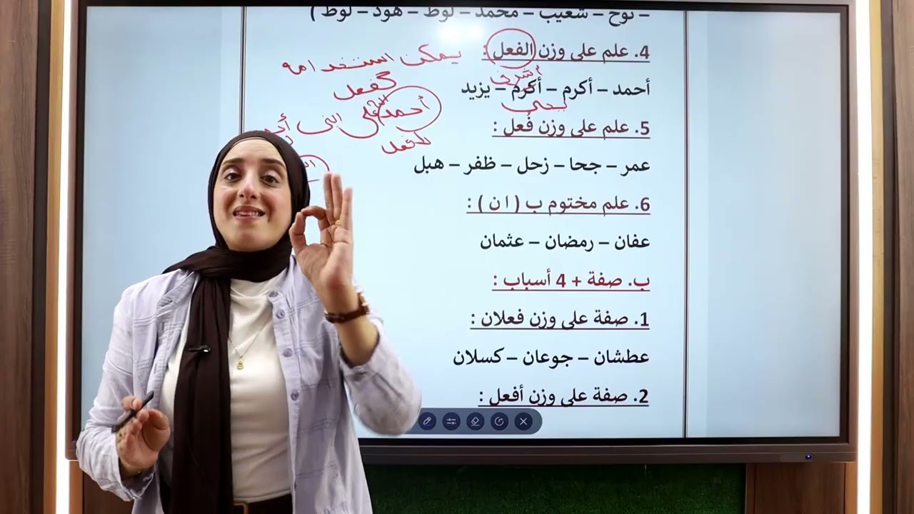 شرح الممنوع من الصرف 