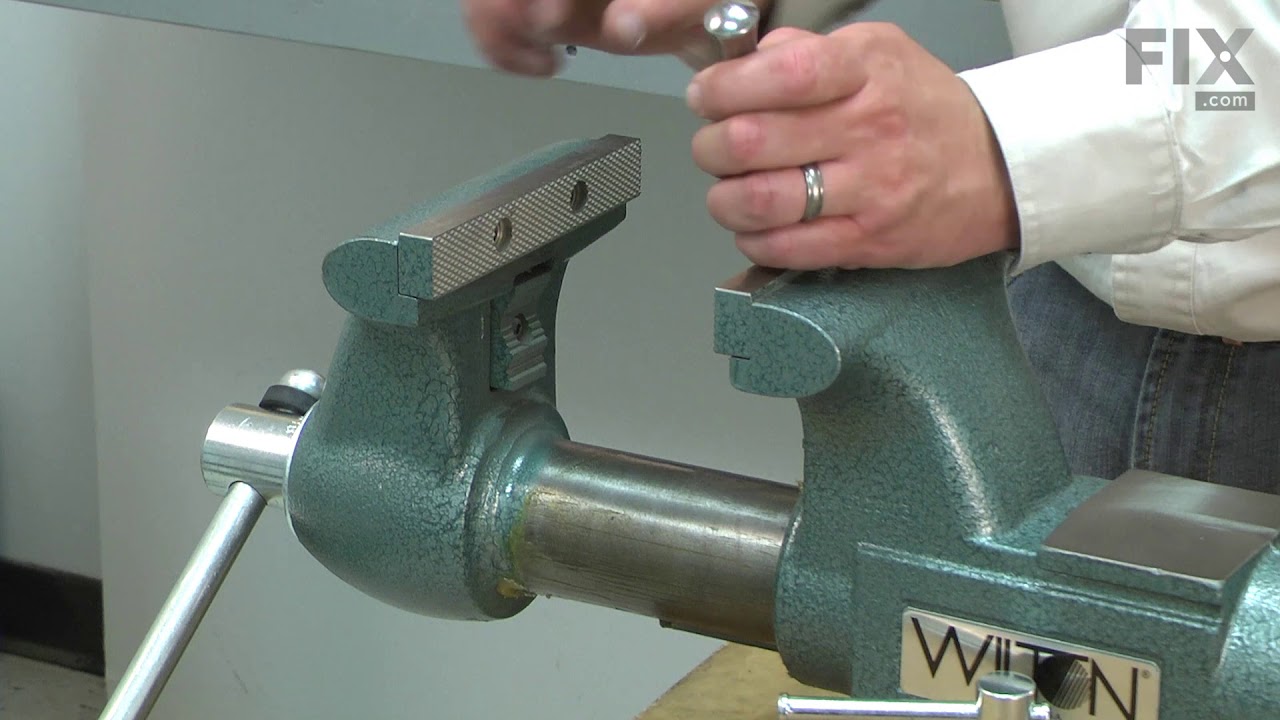Wilton Vise Repair - How to Replace the Reversible Jaw Inserts