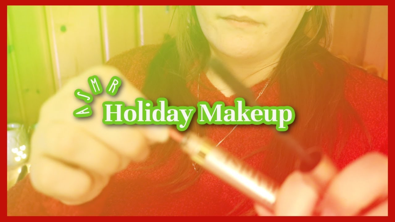 ASMR Lo-Fi Christmas Makeup Roleplay