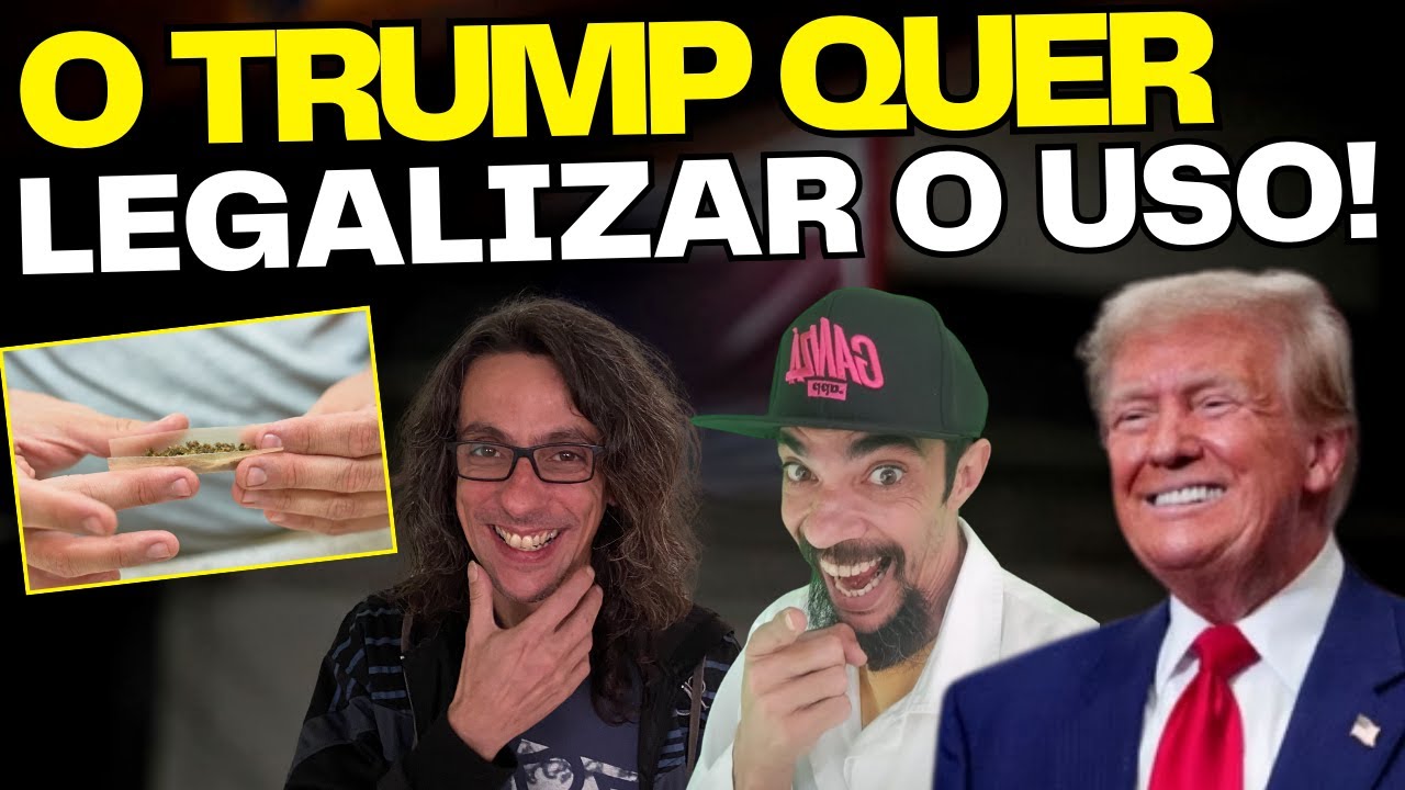 TRUMP APOIA A LEGALIZA&Ccedil;&Atilde;O DA GANJAH NA FLORIDA + REACT DE CULTIVO