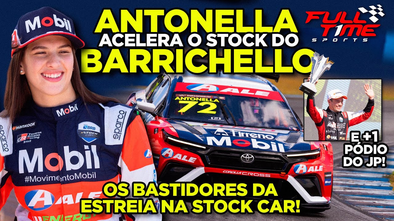 IMPERDÍVEL! Antonella Bassani substitui Rubens Barrichello na Stock Car no Velocitta!