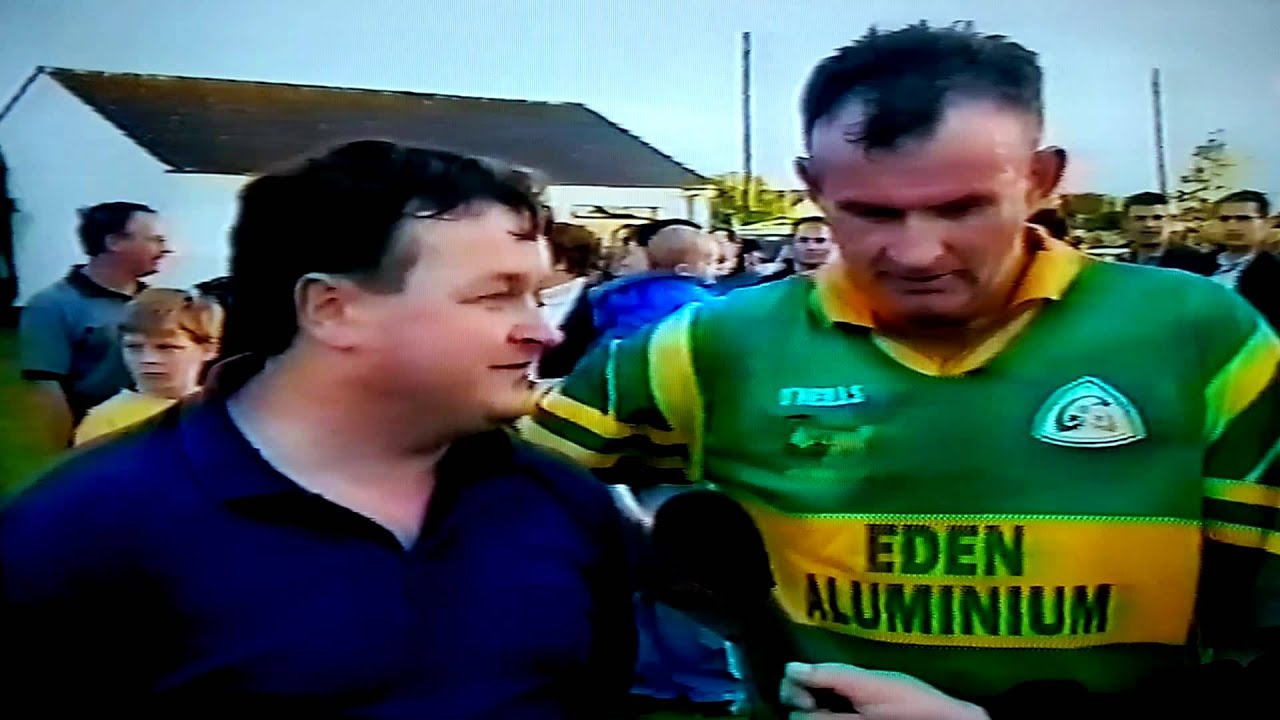 Interviews after Junior B Offaly final 2000