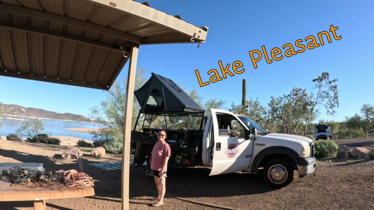Sedona Farmers Market and Lake Pleasant Rooftop Camping