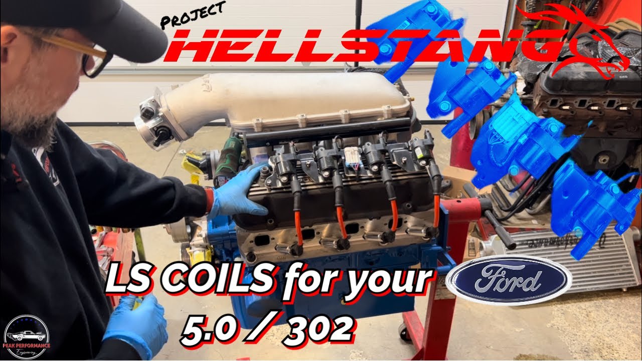 How to Install GM LS Coils Onto Your SBF Ford 302!