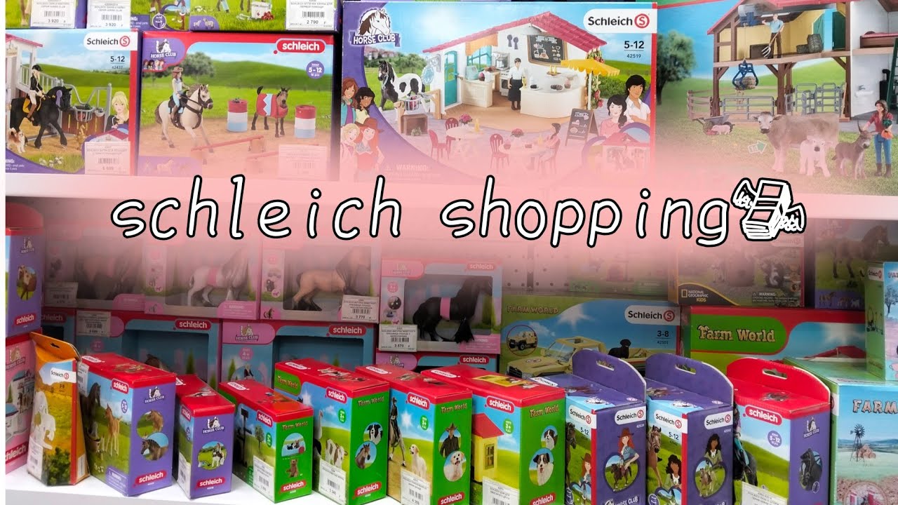 schleich shopping in Russia🇷🇺