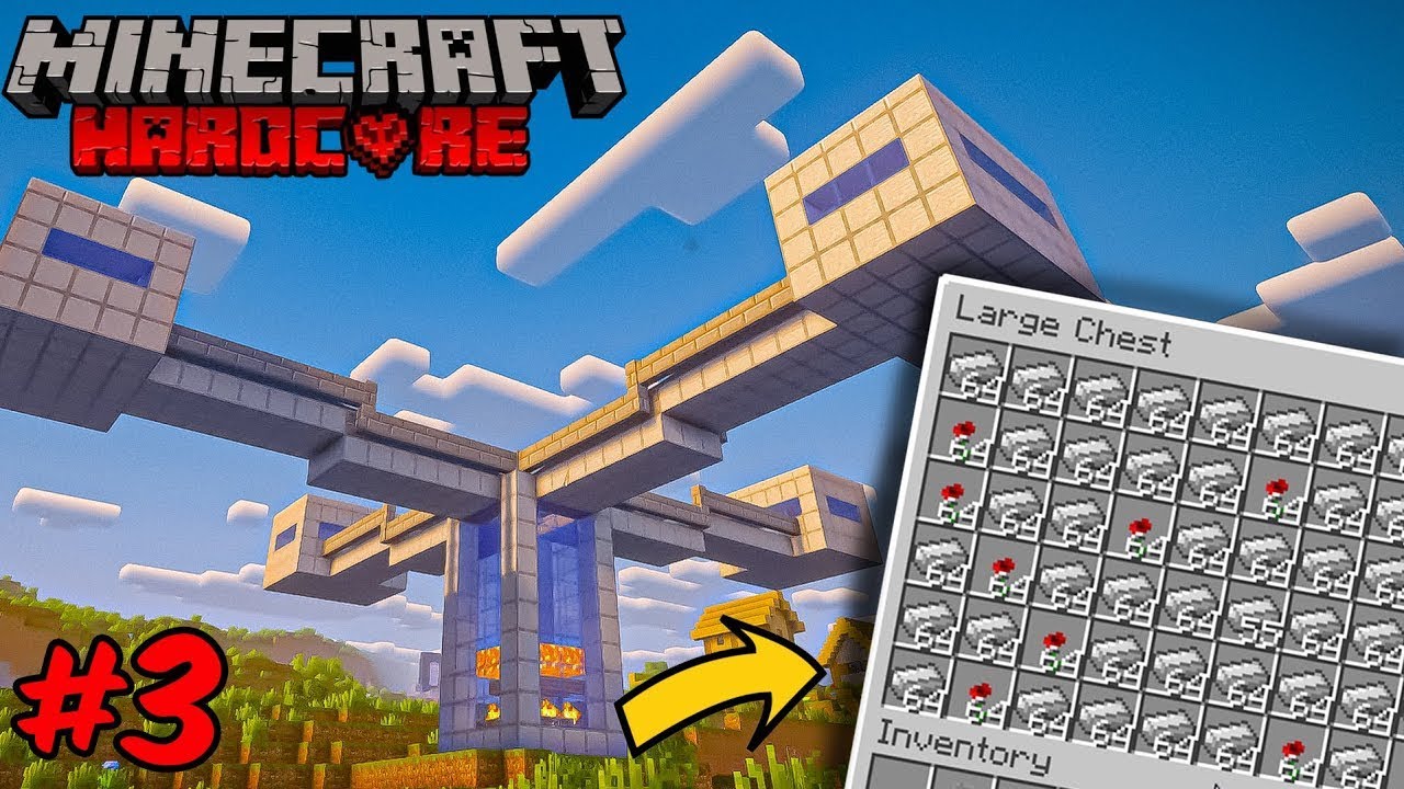 I Built Ultimate Iron Farm In Survival Series | Dp Playss