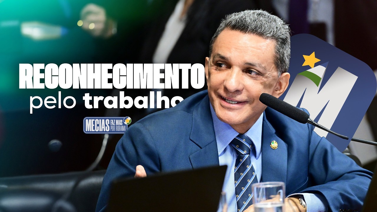 Parabéns, Mecias! Reconhecimento pelo trabalho por Roraima